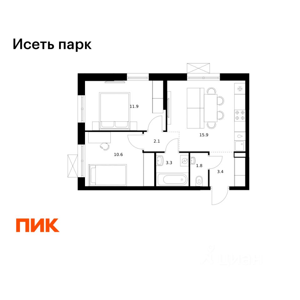 Новостройка, р-н Октябрьский, Екатеринбург