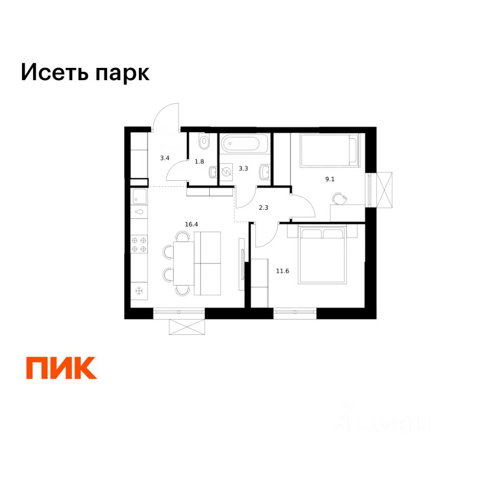 Новостройка, р-н Октябрьский, Екатеринбург
