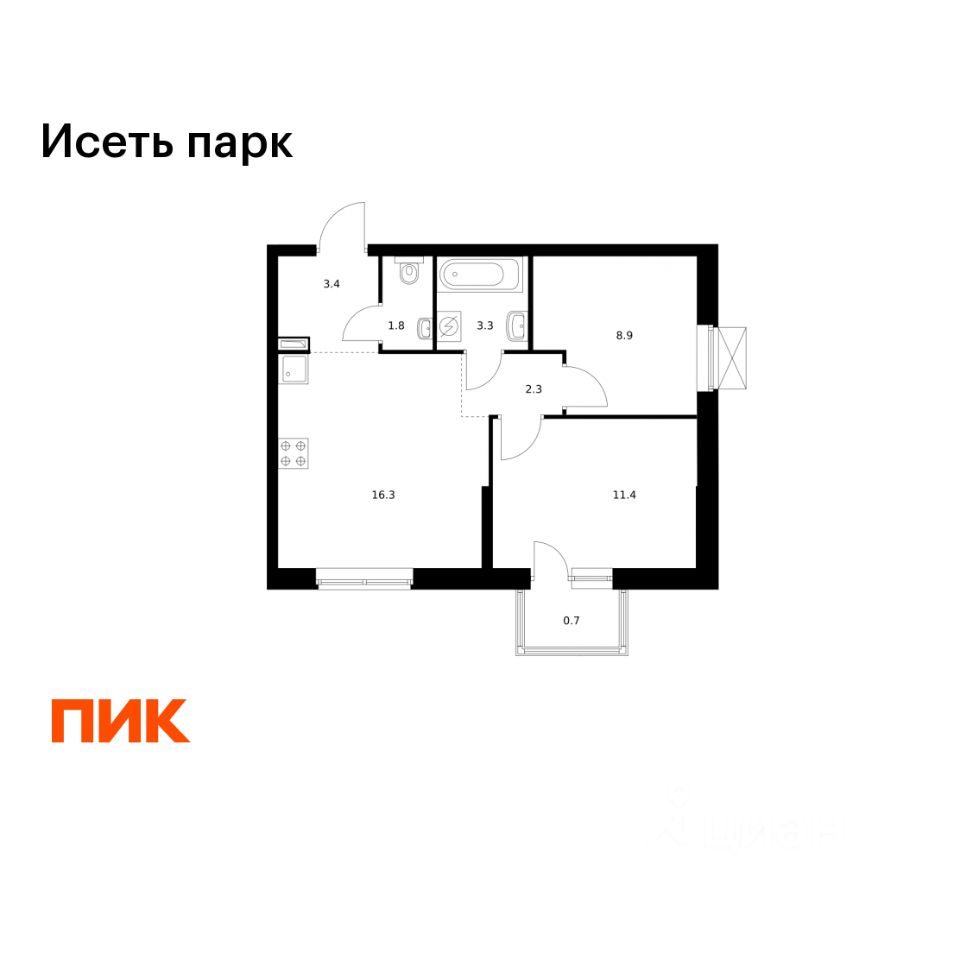 Новостройка, р-н Октябрьский