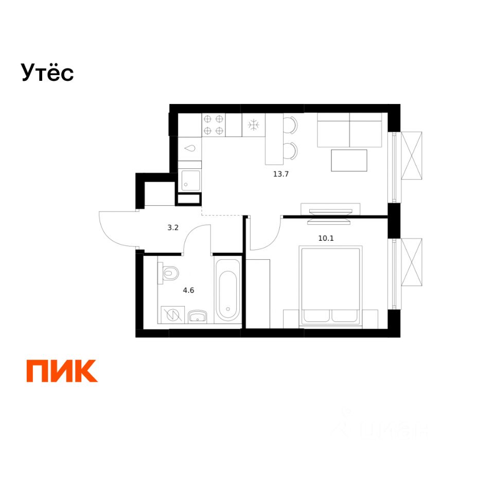 Новостройка, р-н Чкаловский
