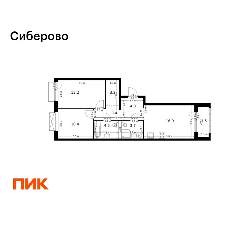Новостройка, р-н Советский, Казань