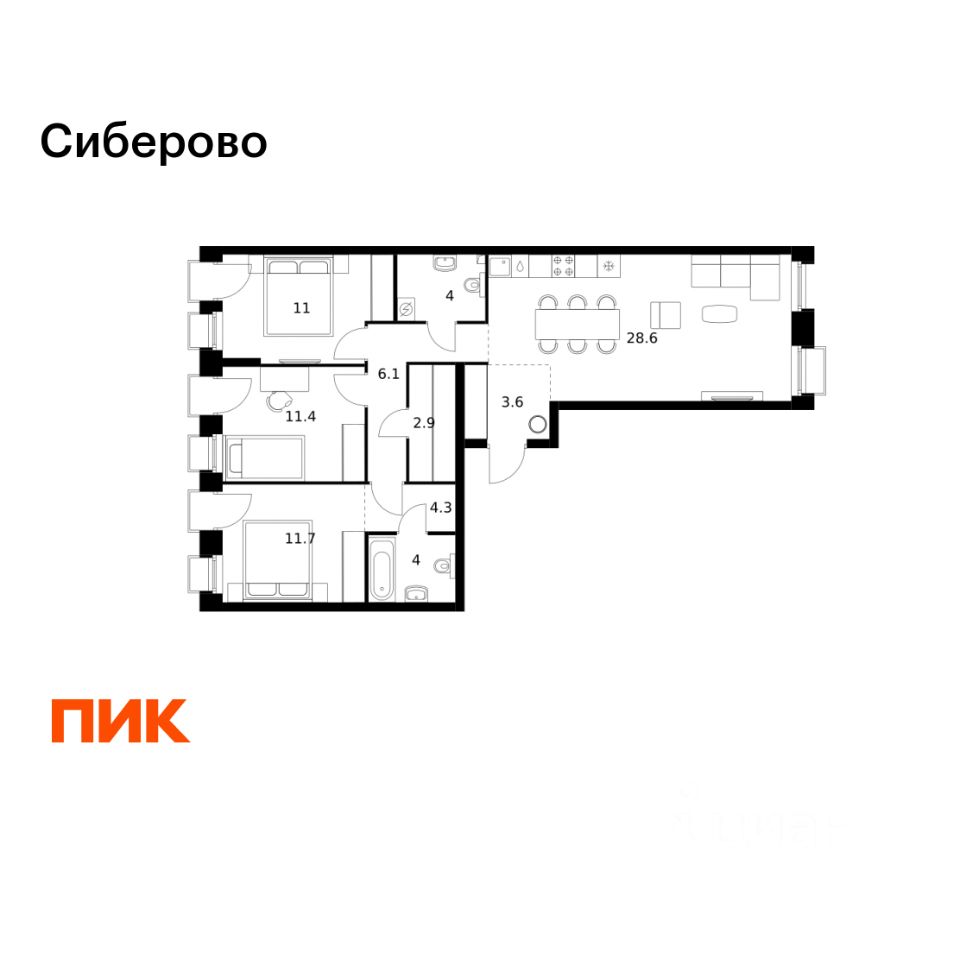 Новостройка, р-н Советский