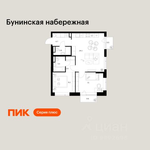 ЖК «Бунинская набережная»
