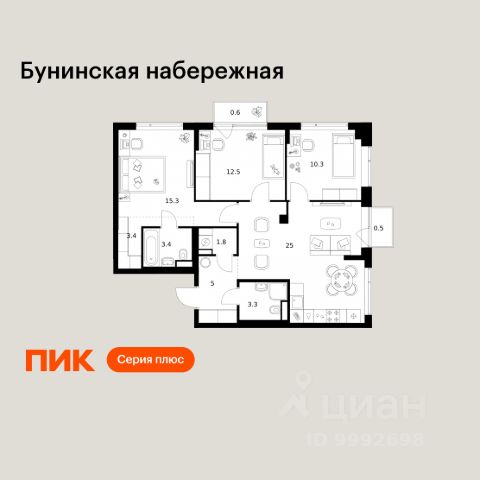 ЖК «Бунинская набережная»