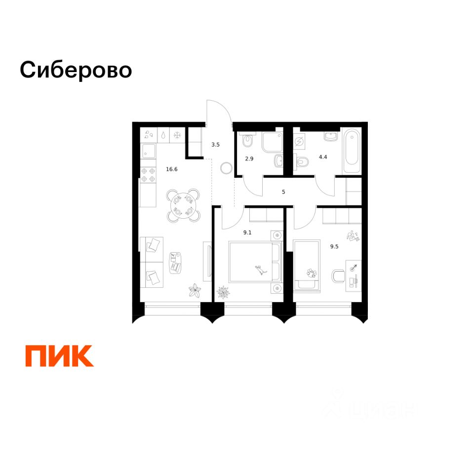 Новостройка, р-н Советский, Казань
