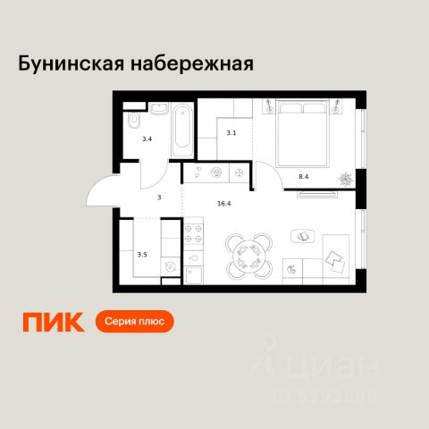 ЖК «Бунинская набережная»