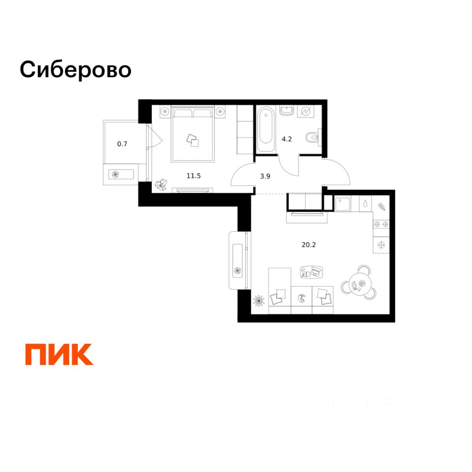 Новостройка, р-н Советский, Казань