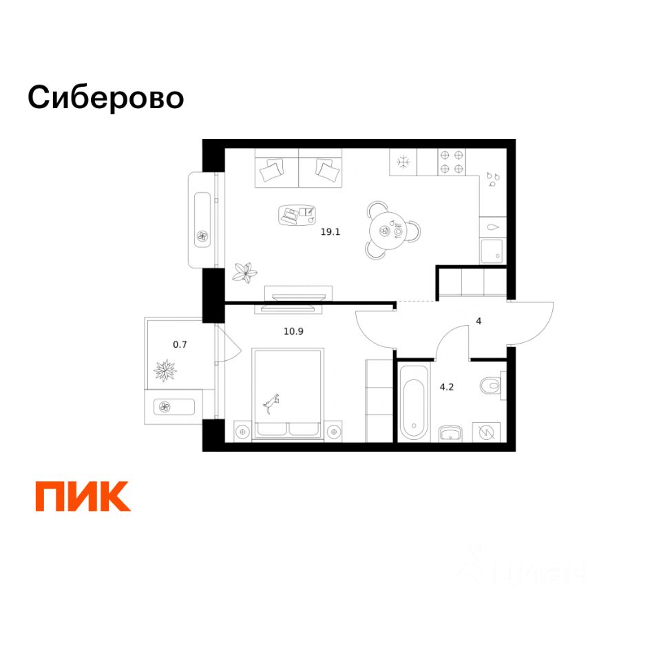 Новостройка, р-н Советский, Казань