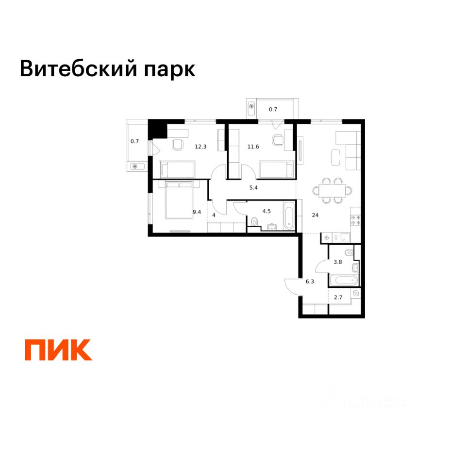 Новостройка, р-н Фрунзенский