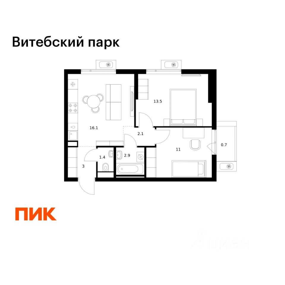 Новостройка, р-н Фрунзенский, Санкт-Петербург