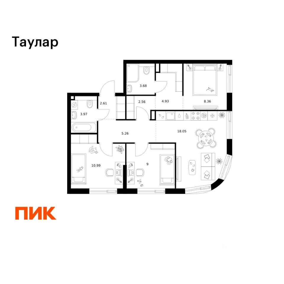 Новостройка, р-н Приволжский, Казань