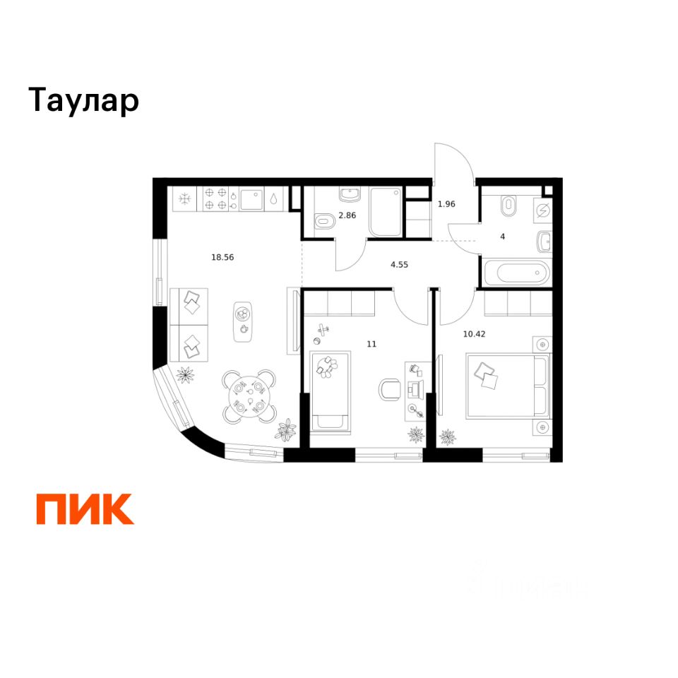 Новостройка, р-н Приволжский, Казань