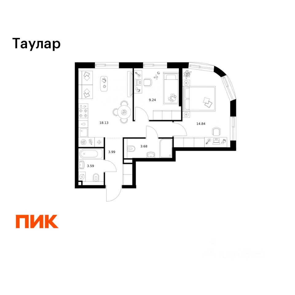 Новостройка, р-н Приволжский, Казань