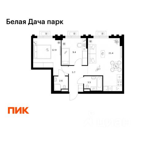 ЖК «Белая Дача парк»