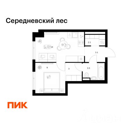 ЖК «Середневский лес»