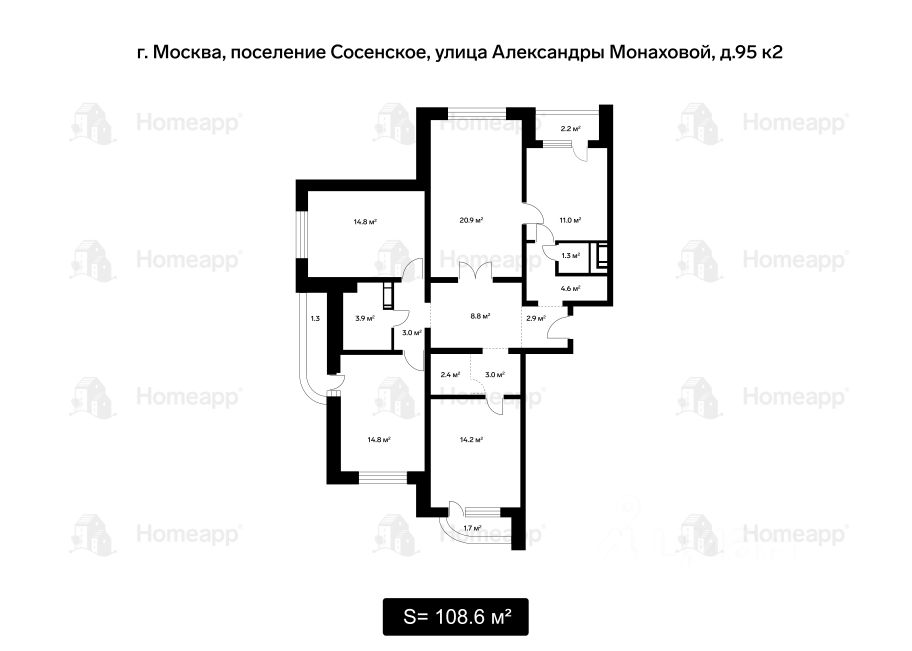 4-комн. кв., НАО (Новомосковский)