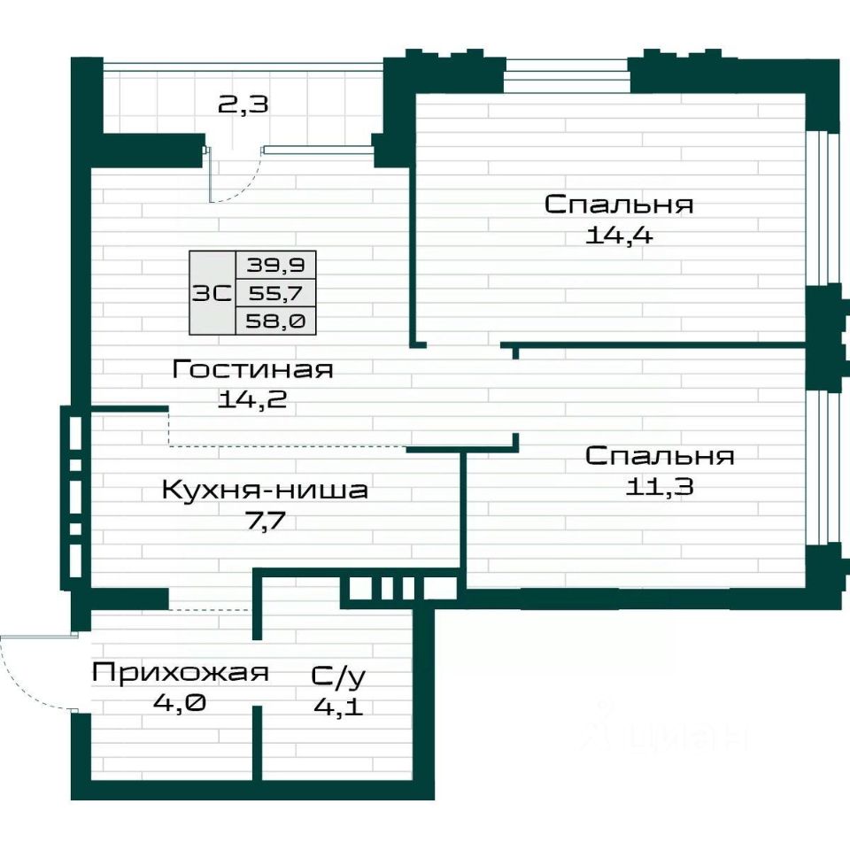 Новостройка, р-н Кировский, Новосибирск