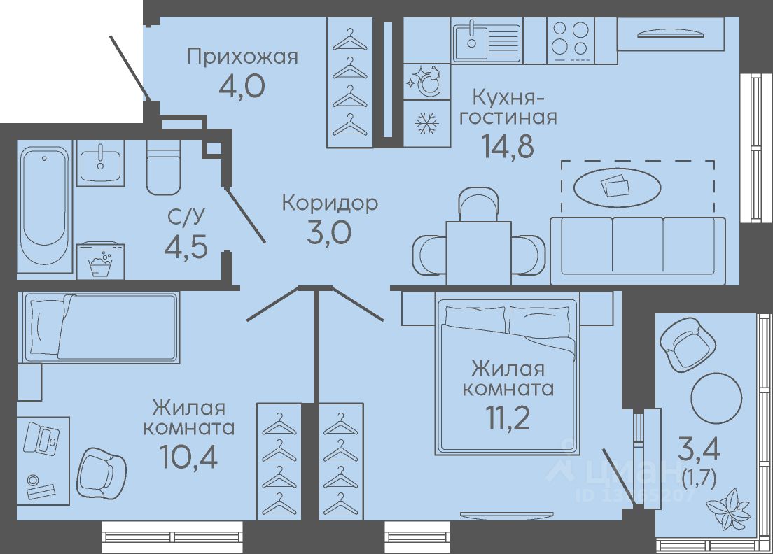 Новостройка, р-н Октябрьский, Екатеринбург