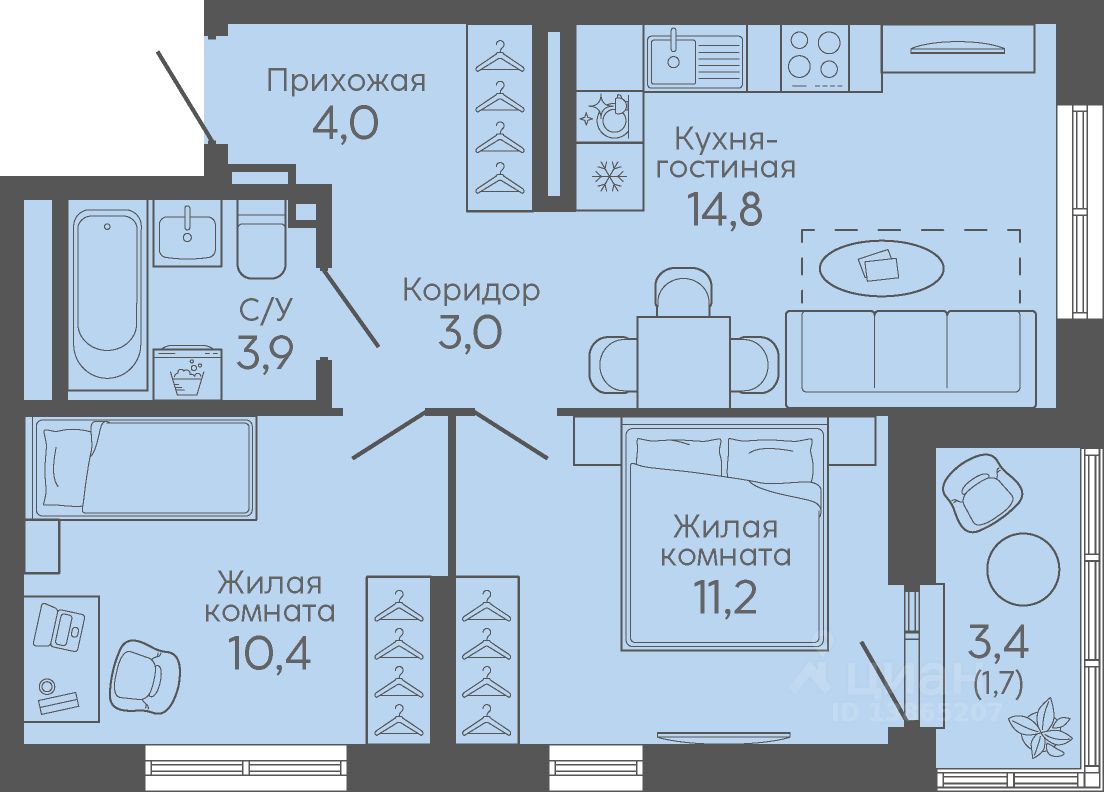Новостройка, р-н Октябрьский, Екатеринбург