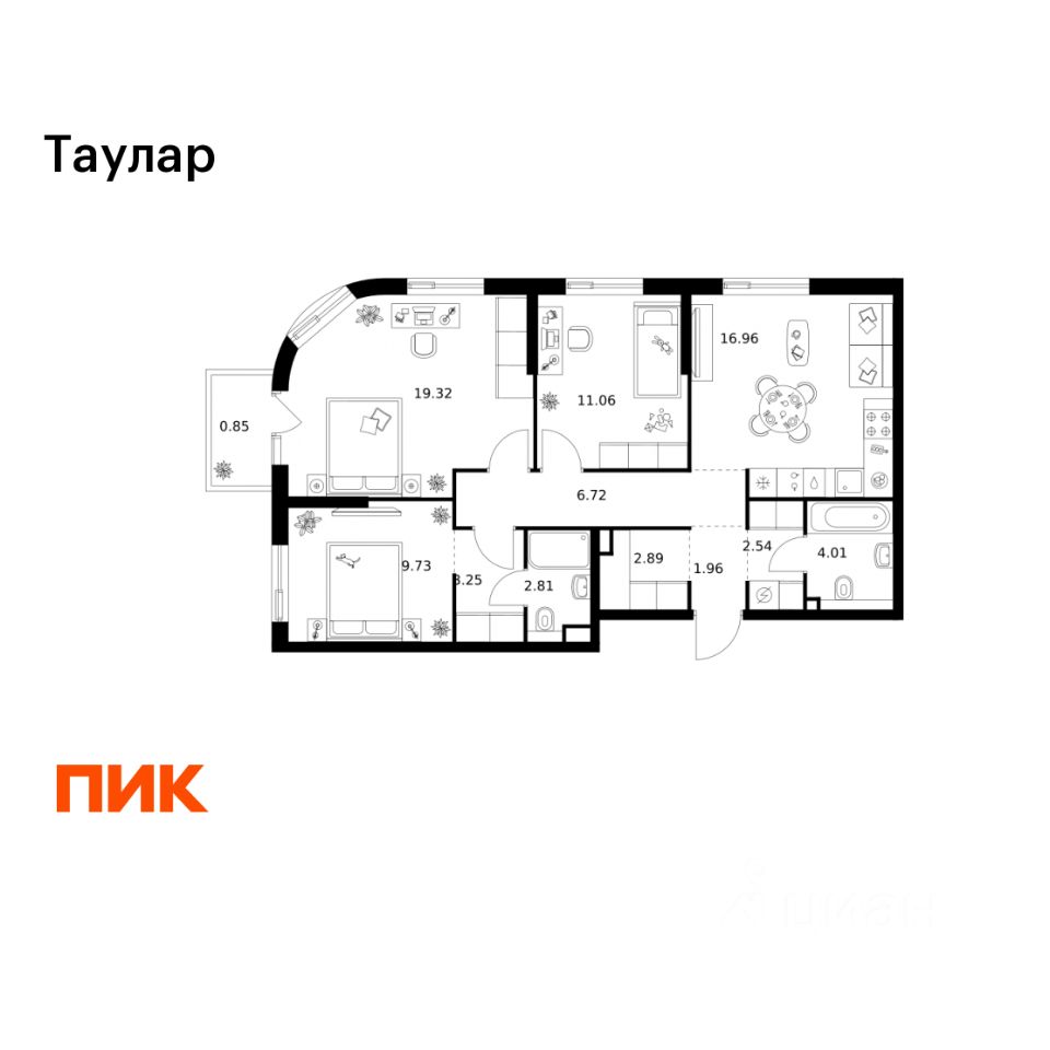 Новостройка, р-н Приволжский, Казань