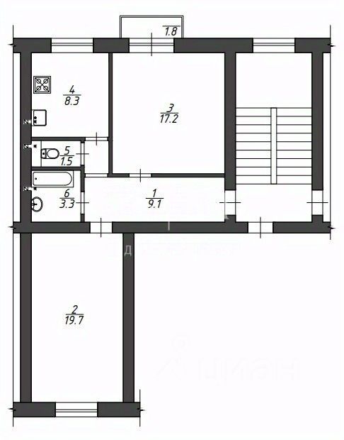 2-комн. кв., р-н Невский