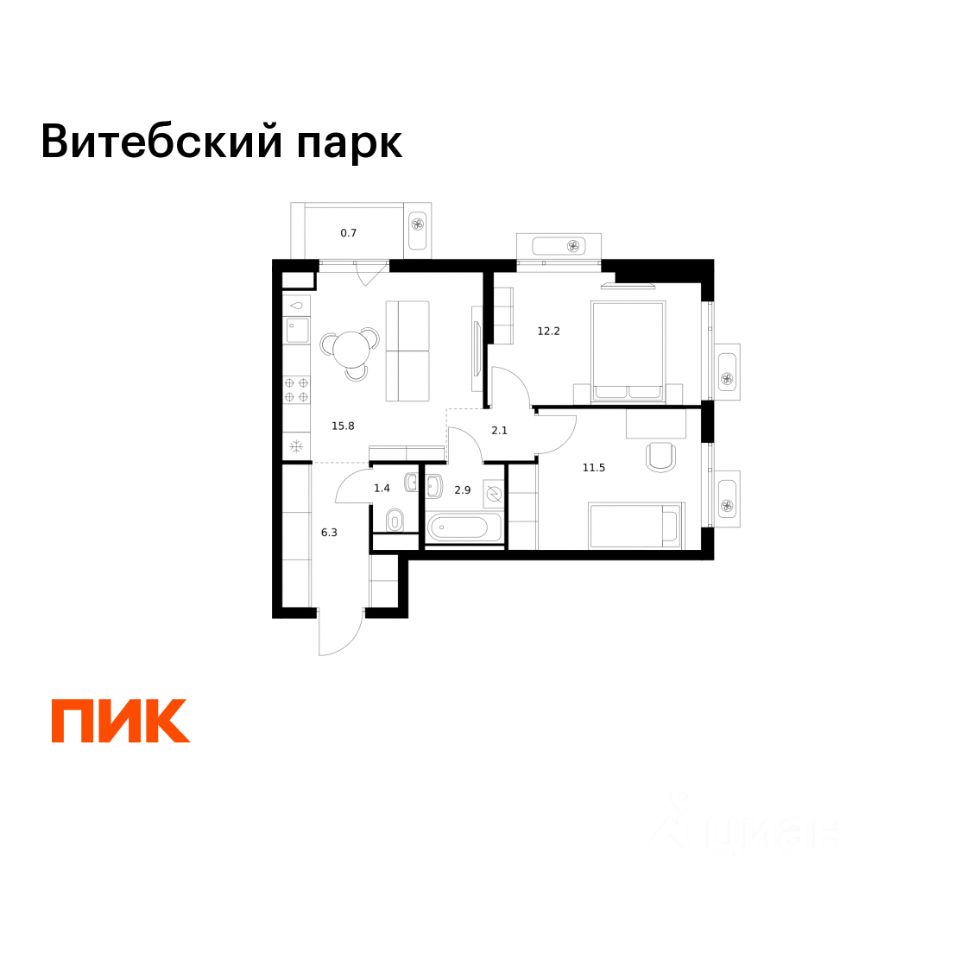 Новостройка, р-н Фрунзенский, Санкт-Петербург