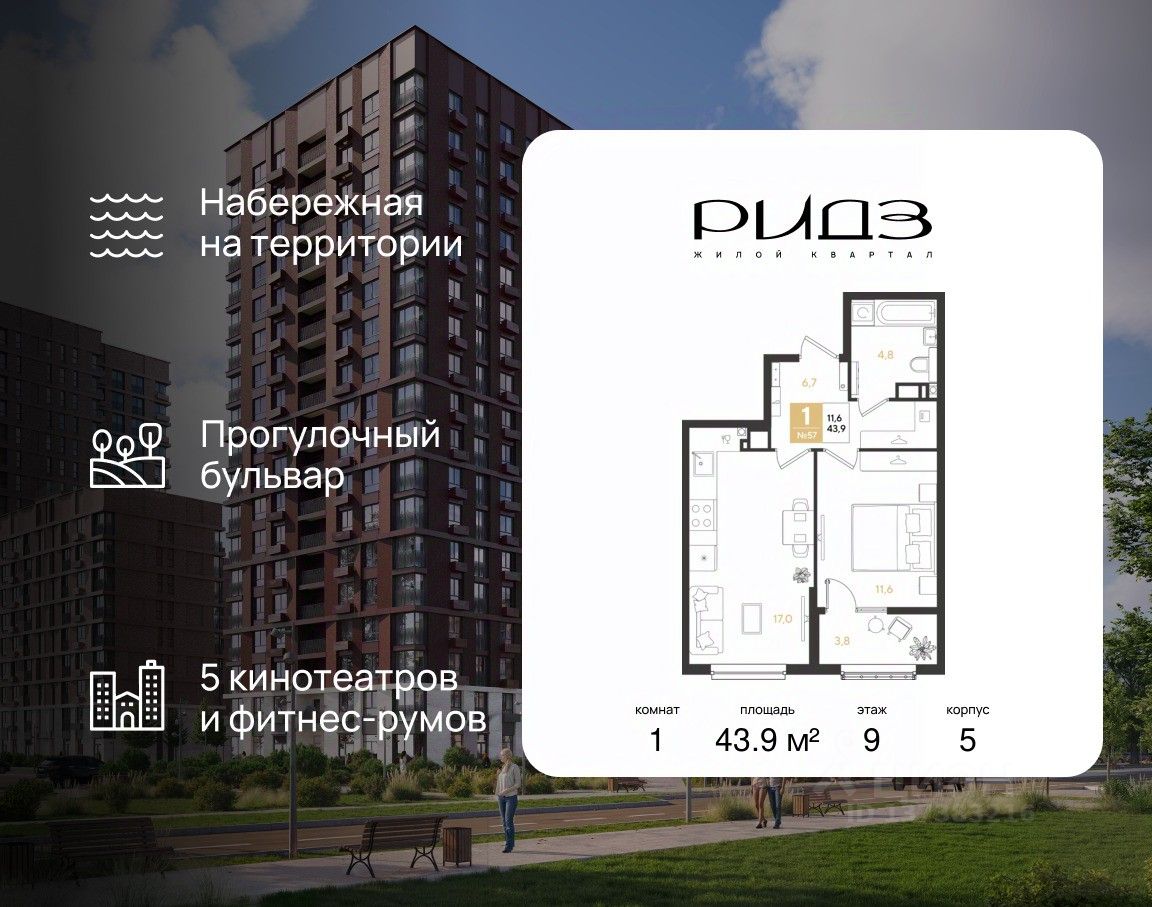 Новостройка, Центральный