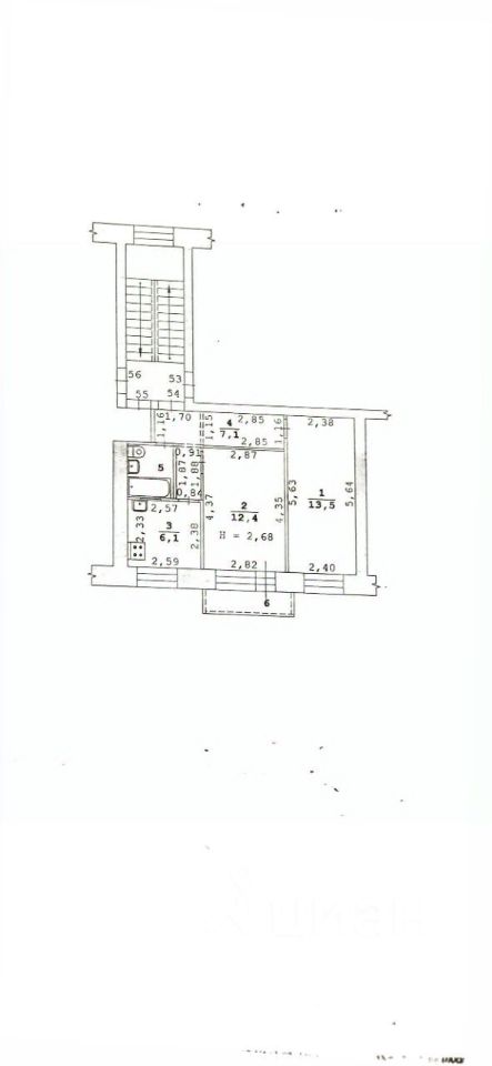 2-комн. кв., р-н Чкаловский, Екатеринбург