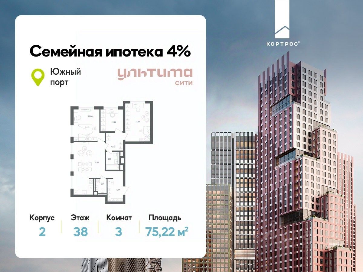 Новостройка, р-н Печатники, Москва