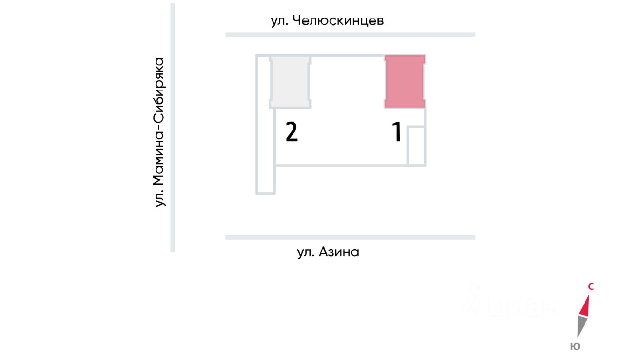 Новостройка, р-н Центр, Екатеринбург