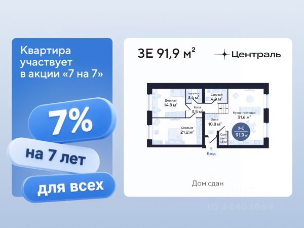 ЖК «Да.Квартал Централь»