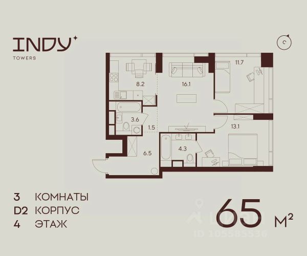ЖК «INDY TOWERS»
