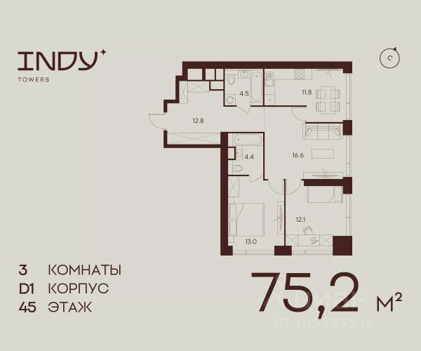 ЖК «INDY TOWERS»