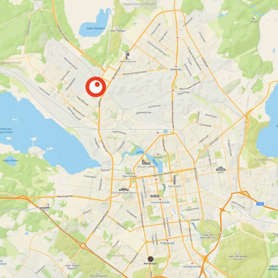 Новостройка, р-н Железнодорожный, Екатеринбург