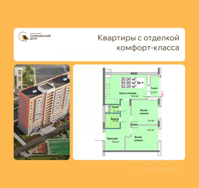 ЖК «Сормовский Дуэт»