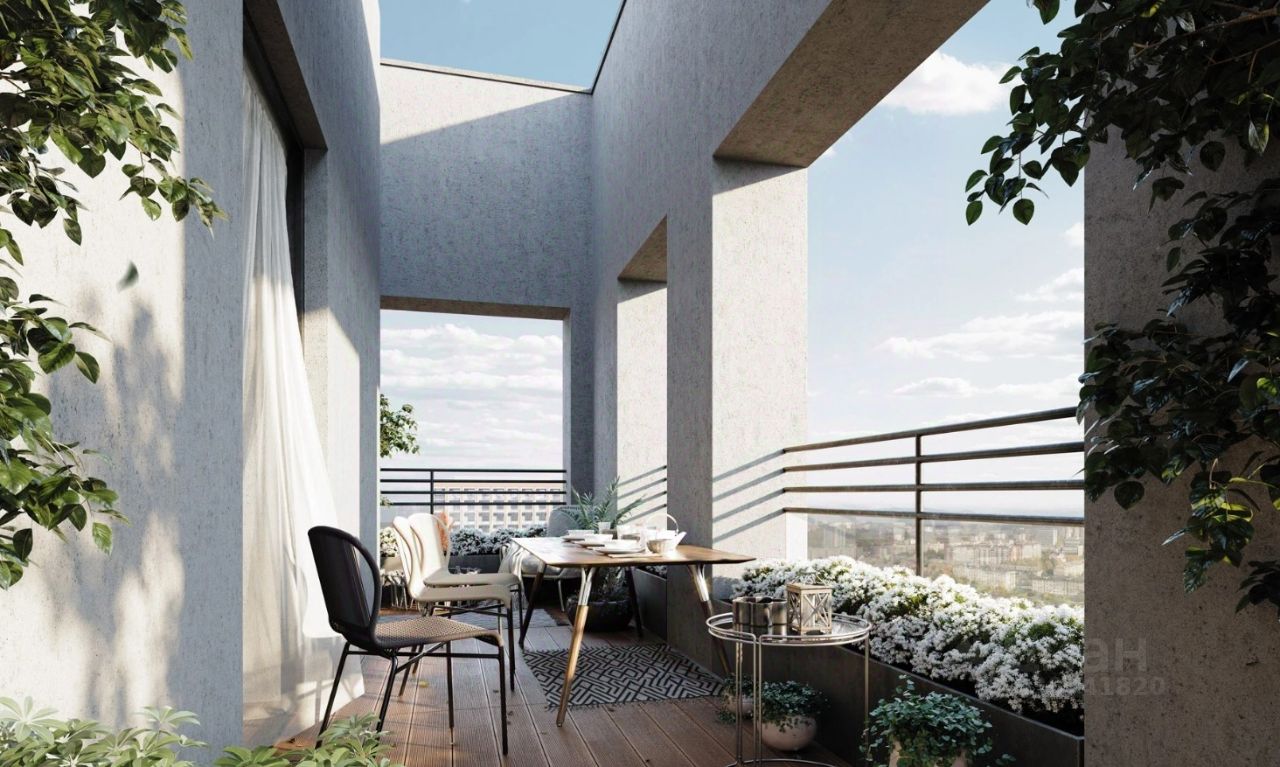 3-комн. квартира, 129.6 м² 16