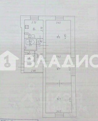 3-комн. кв., р-н Московский, Казань