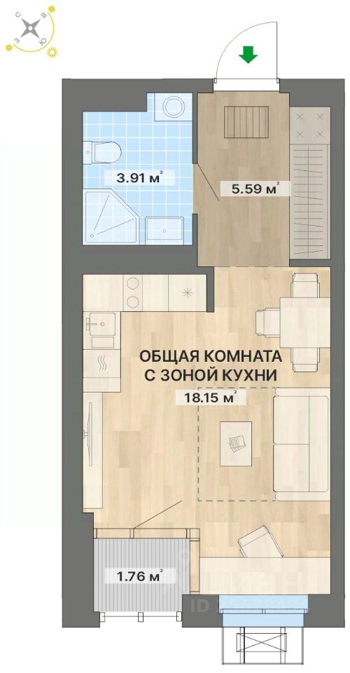 Новостройка, р-н Академический, Екатеринбург