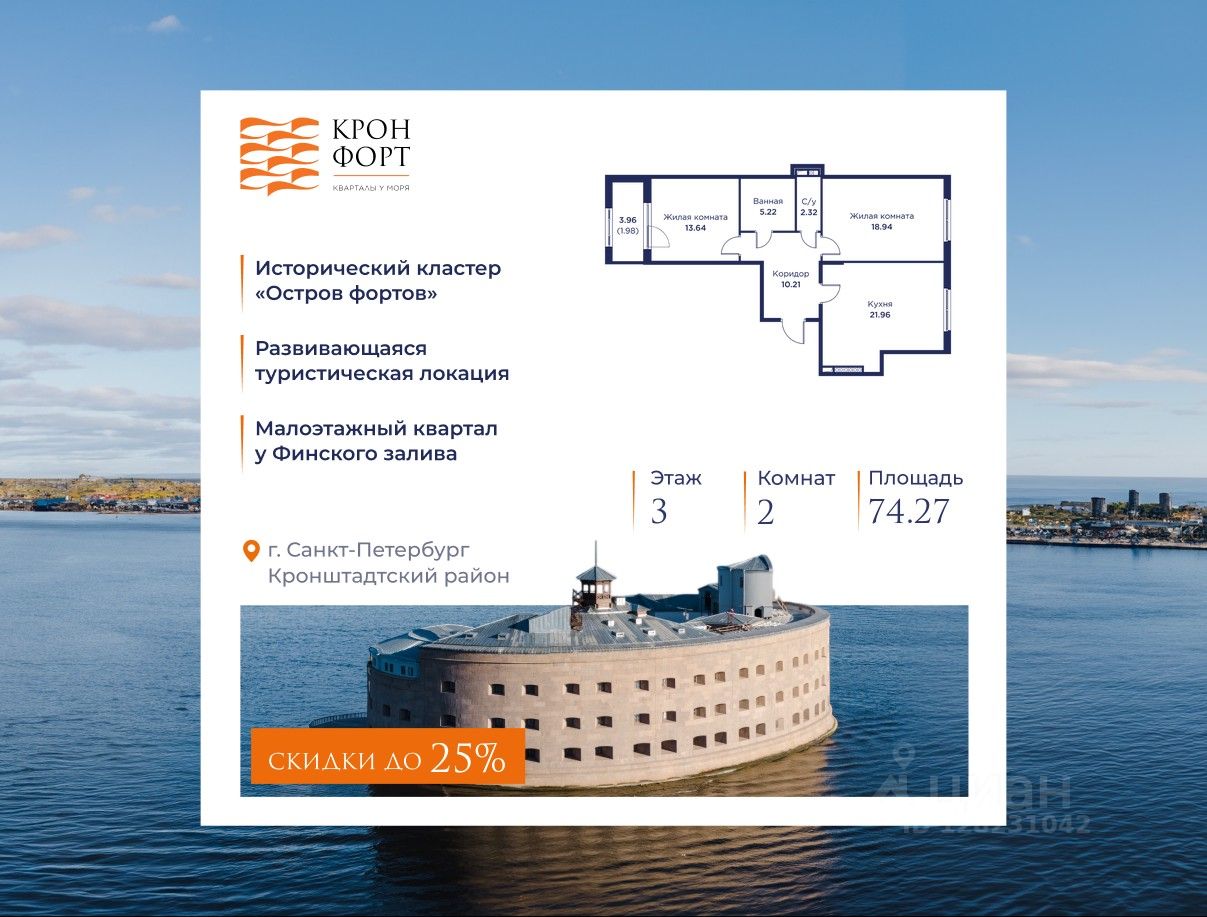 Новостройка, р-н Кронштадтский, Санкт-Петербург