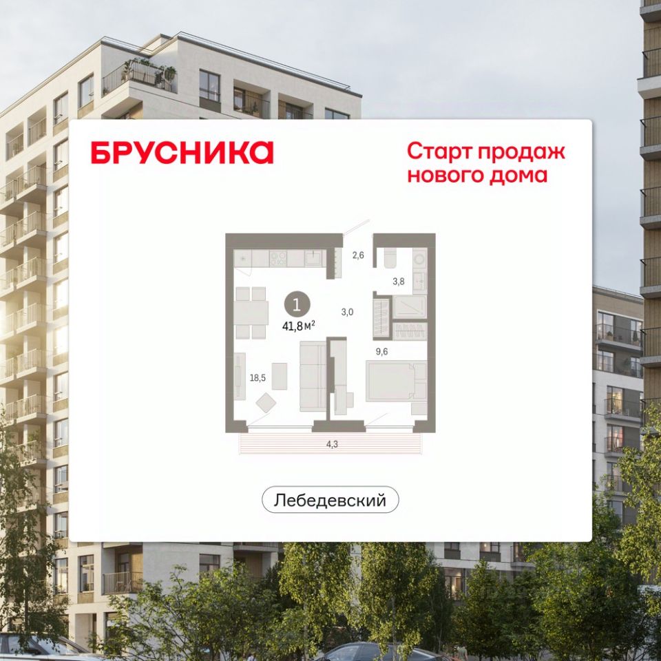 Новостройка, р-н Заельцовский, Новосибирск