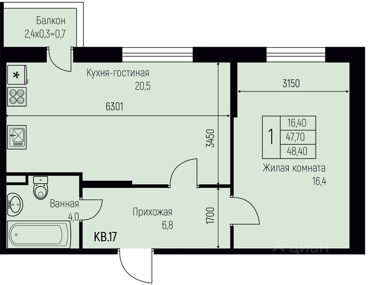 Новостройка, Прикубанский, Краснодар