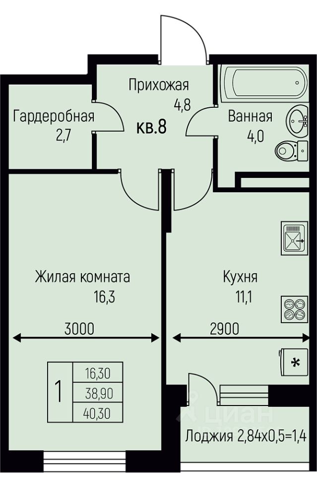 Новостройка, Прикубанский, Краснодар