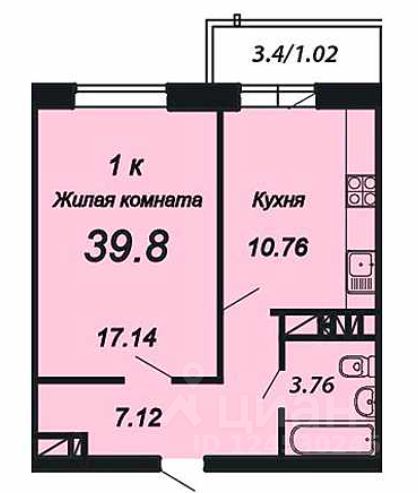 1-комн. кв., Карасунский, Краснодар