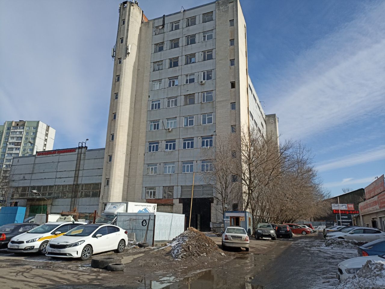 Складском комплексе на ул. Свободы, 35с21