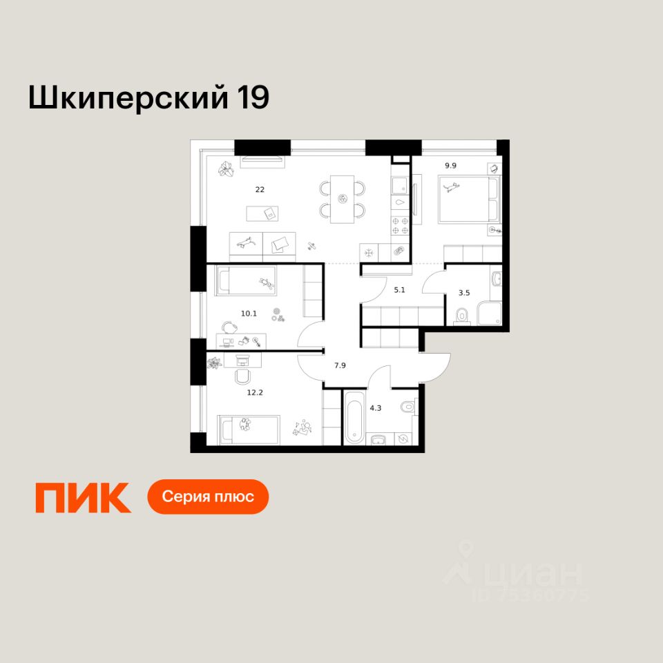Новостройка, р-н Василеостровский, Санкт-Петербург