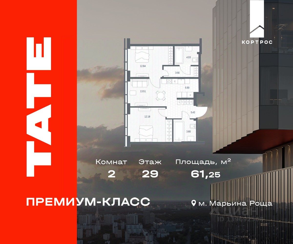 Новостройка, р-н Марьина роща, Москва