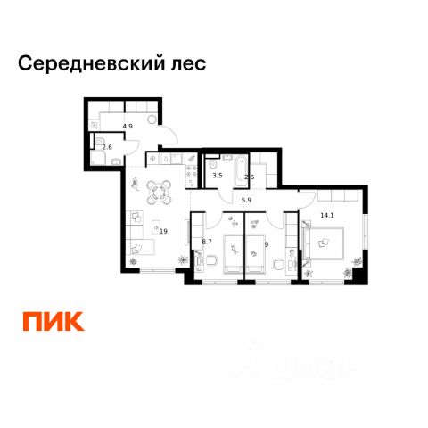 ЖК «Середневский лес»