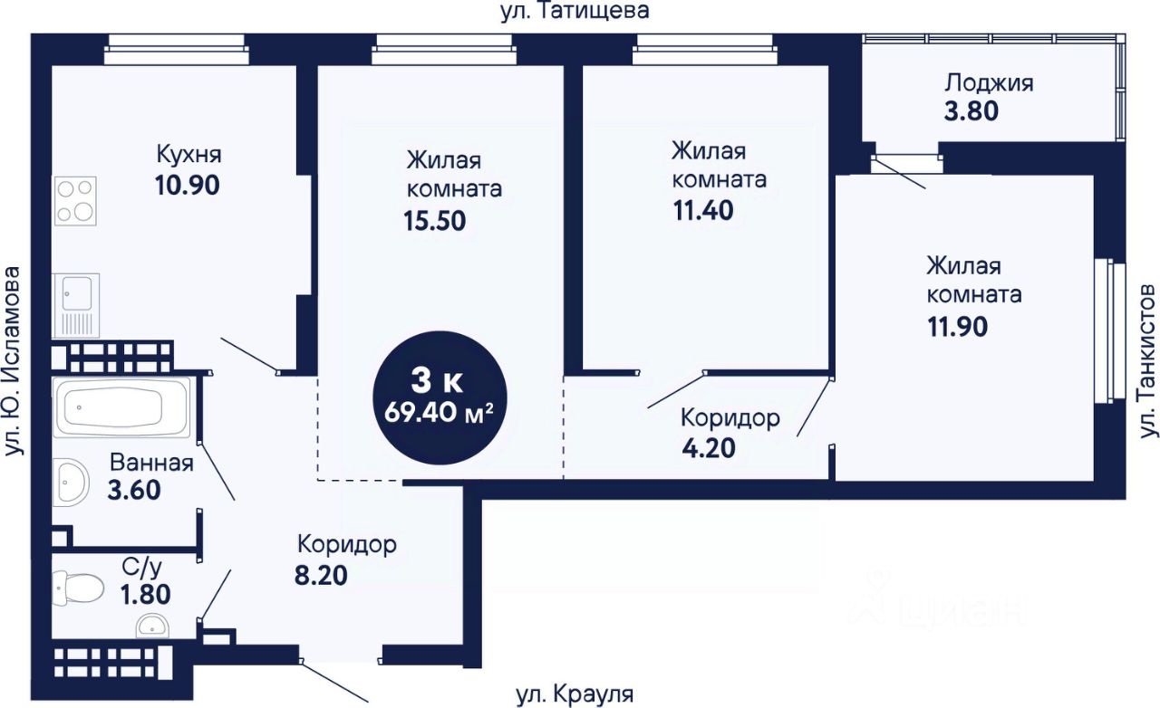 Новостройка, р-н Верх-Исетский, Екатеринбург