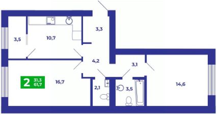 Планировка квартиры
