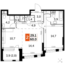 Планировка квартиры